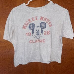 Mickey Mouse Classic Gray Kids T-Shirt